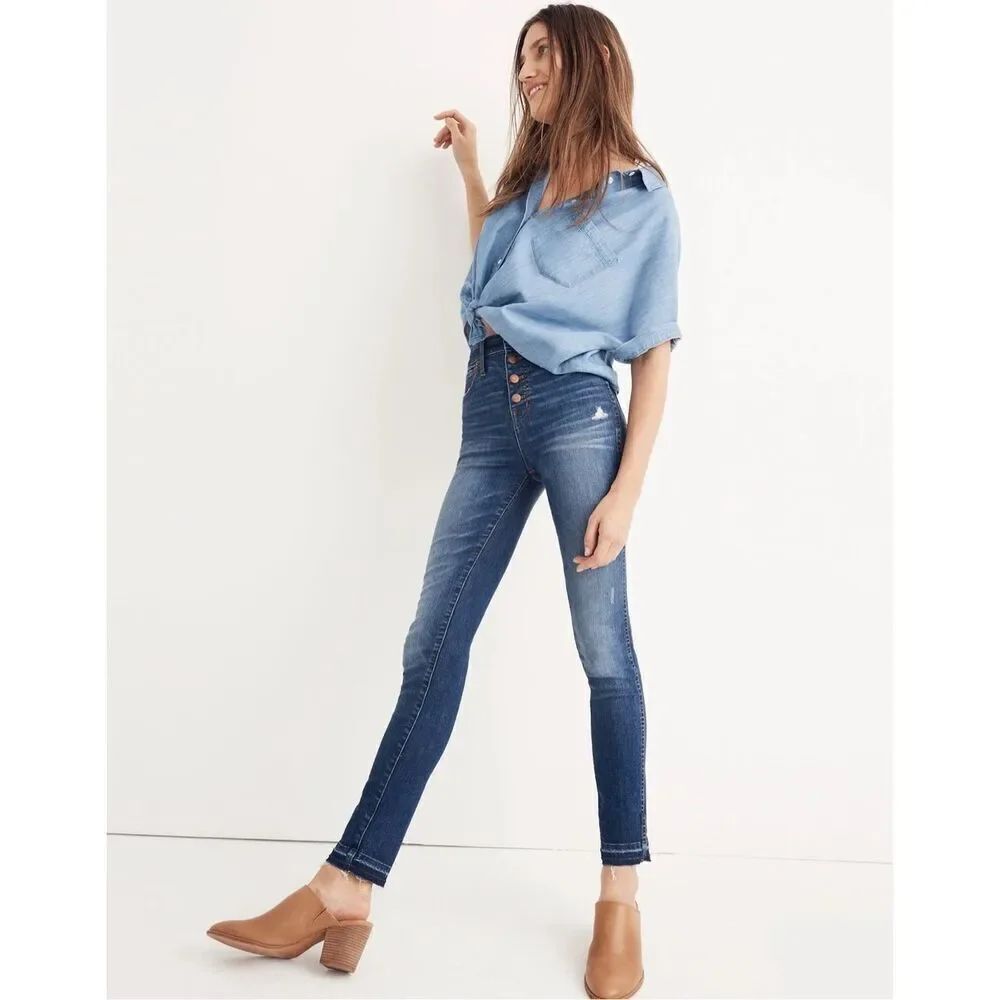 ✨Madewell 10" High-Rise Skinny Sz 26 Jeans✨